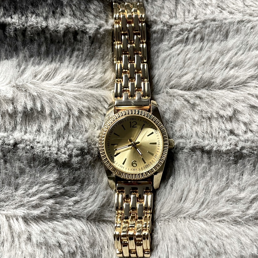 Woman’s Gold Plated Watch